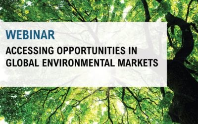 Accessing Opportunities in Global Environmental Markets